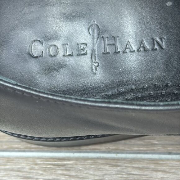 Cole Haan x Nike Air Men’s Sz 10.5M Black Leather Lace Up Classic Oxfords main image 4